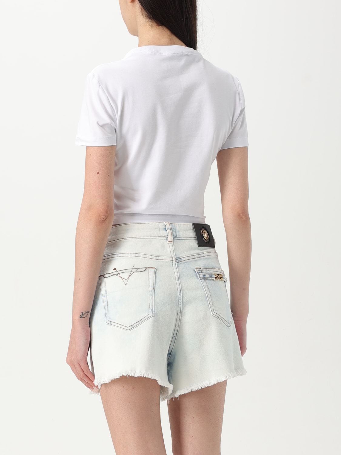 VERSACE JEANS COUTURE：Tシャツ レディース - ホワイト