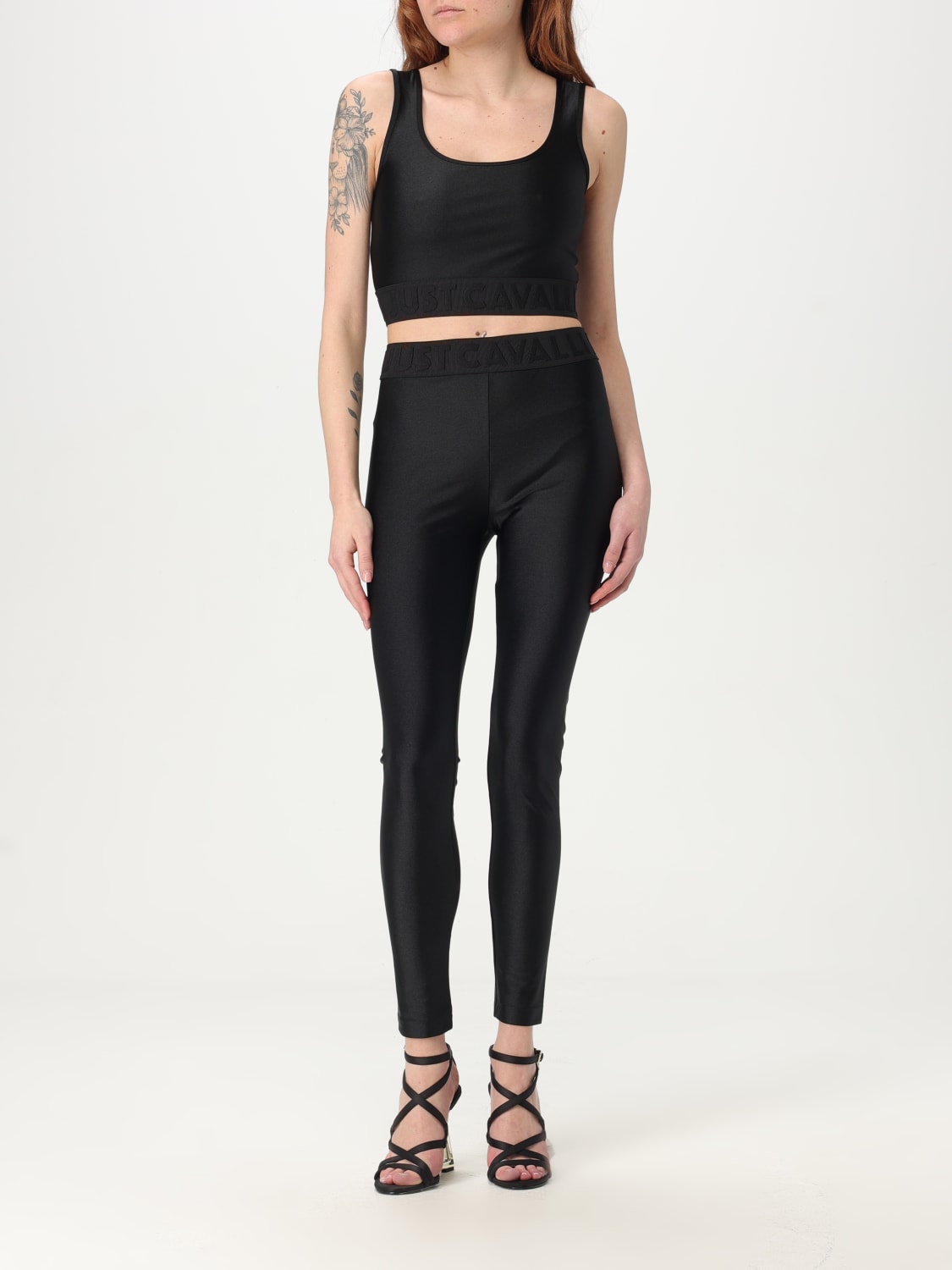 パンツ JUST CAVALLI Woman Pants Black 76PAC100J0108 899 Just Cavalli Outlet: Pants woman - Black | Just Cavalli