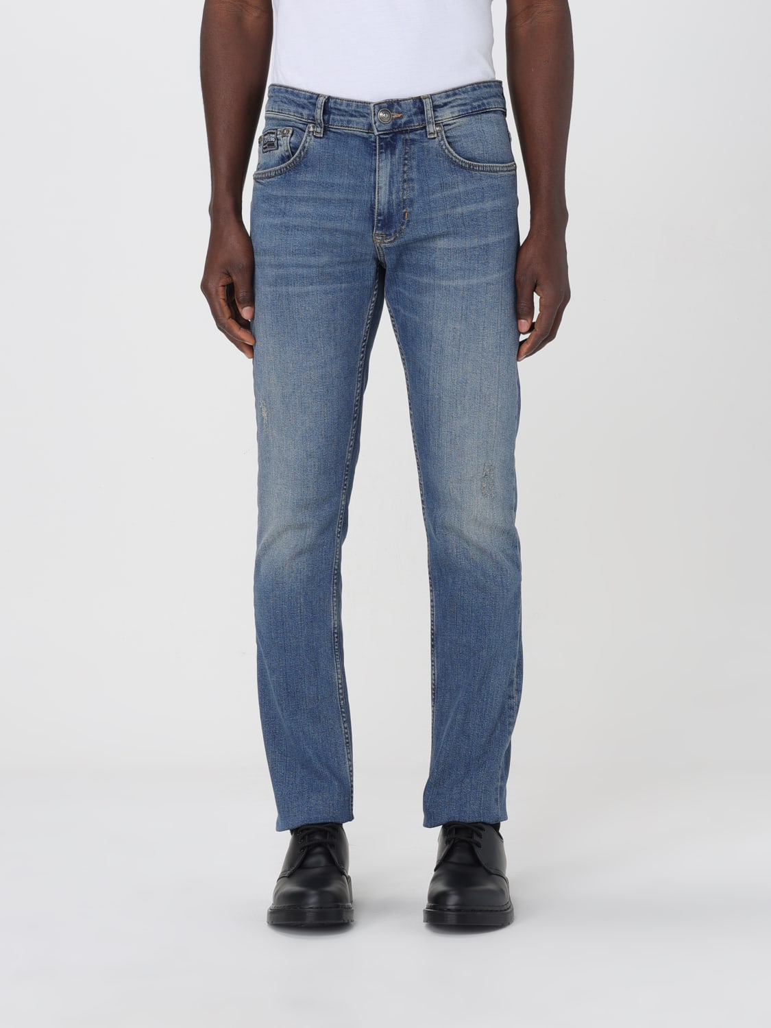 VERSACE JEANS COUTURE JEANS: Pants men Versace Jeans Couture, Blue - Img 1