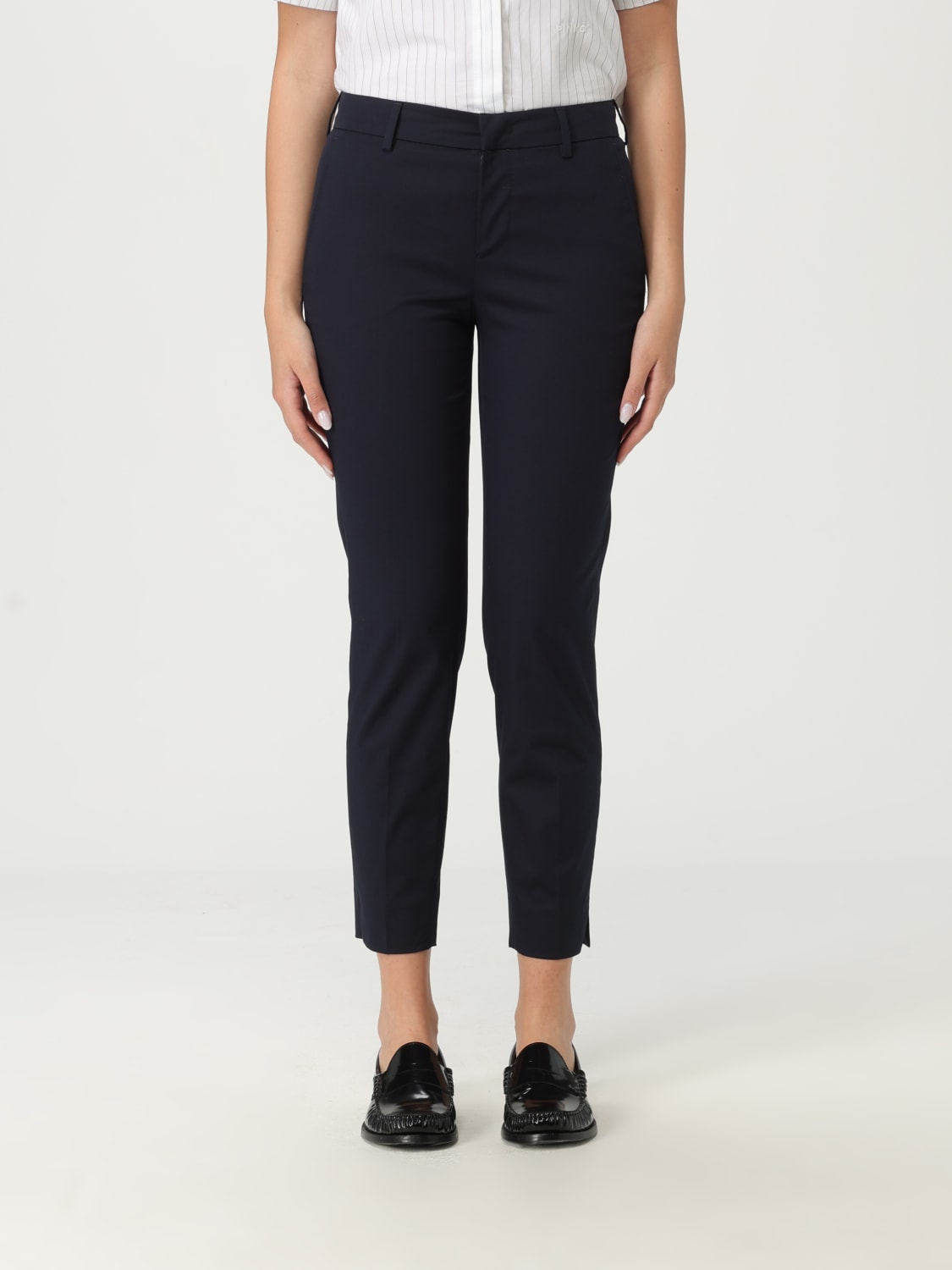 PT TORINO PANTS: Pants woman Pt Torino, Blue - Img 1