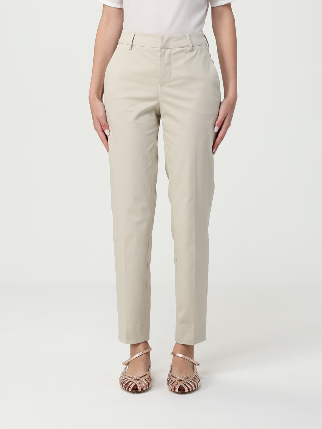 PT TORINO: Pants woman - Beige | Pt Torino pants