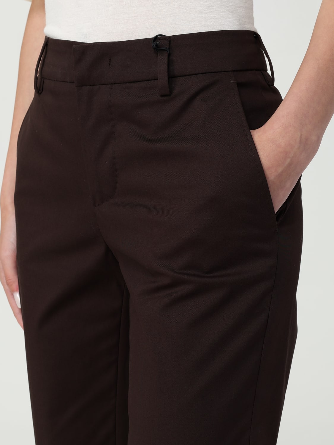 PT TORINO PANTS: Pants woman Pt Torino, Brown - Img 3