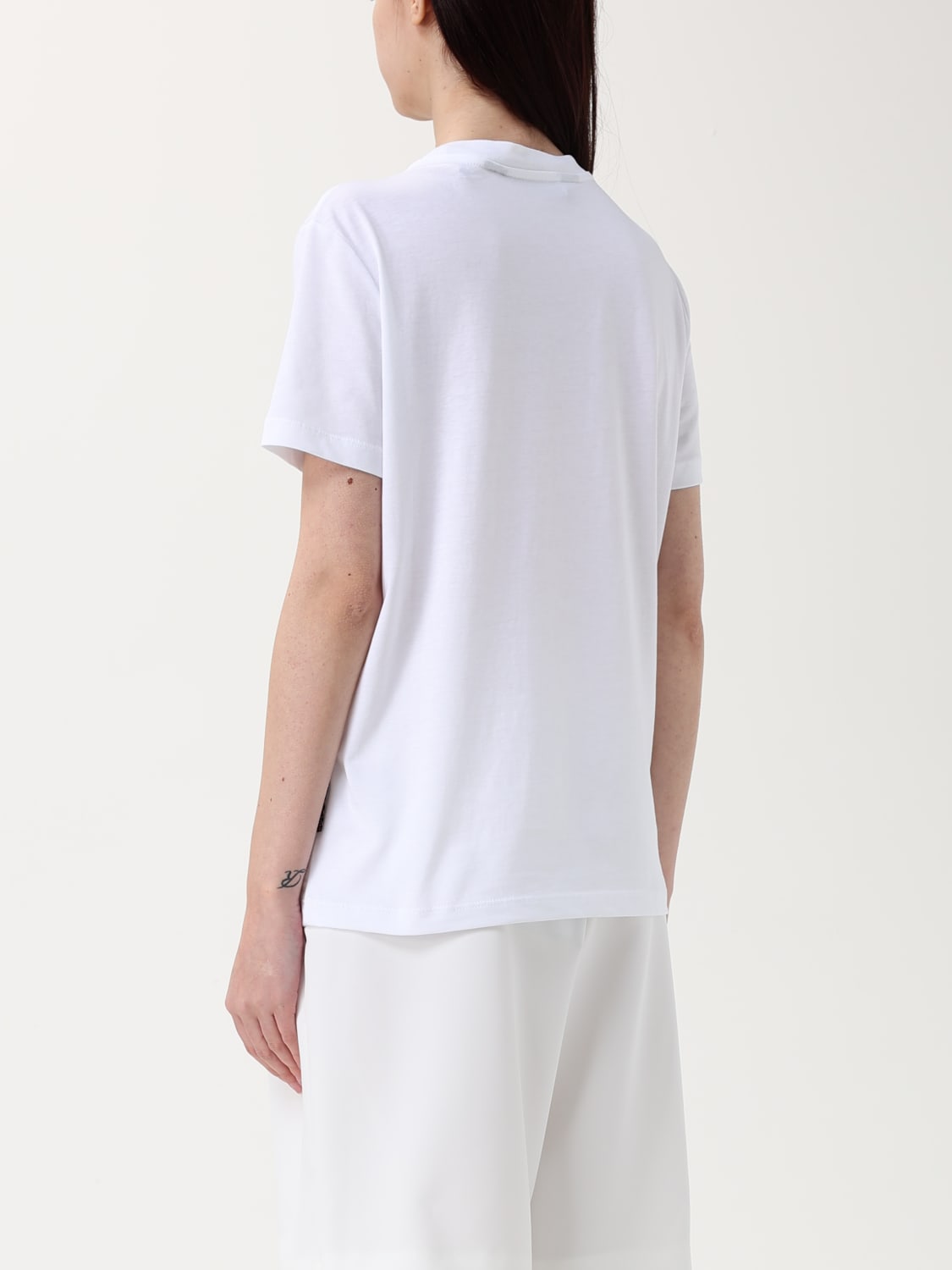 Tシャツ・カットソー JUST CAVALLI Woman T-Shirt White 78PAHE13CJ110 G03 JUST CAVALLI: T-shirt woman - White | Just Cavalli t-shirt