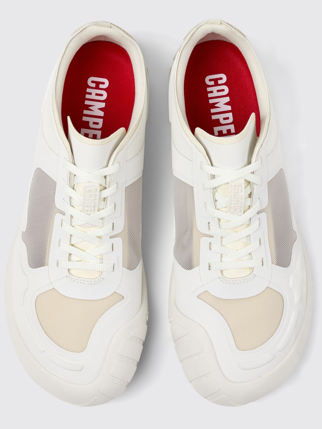 CAMPER SNEAKERS: Sneakers Path Camper in pelle e PET riciclato , Fantasia - Img 4