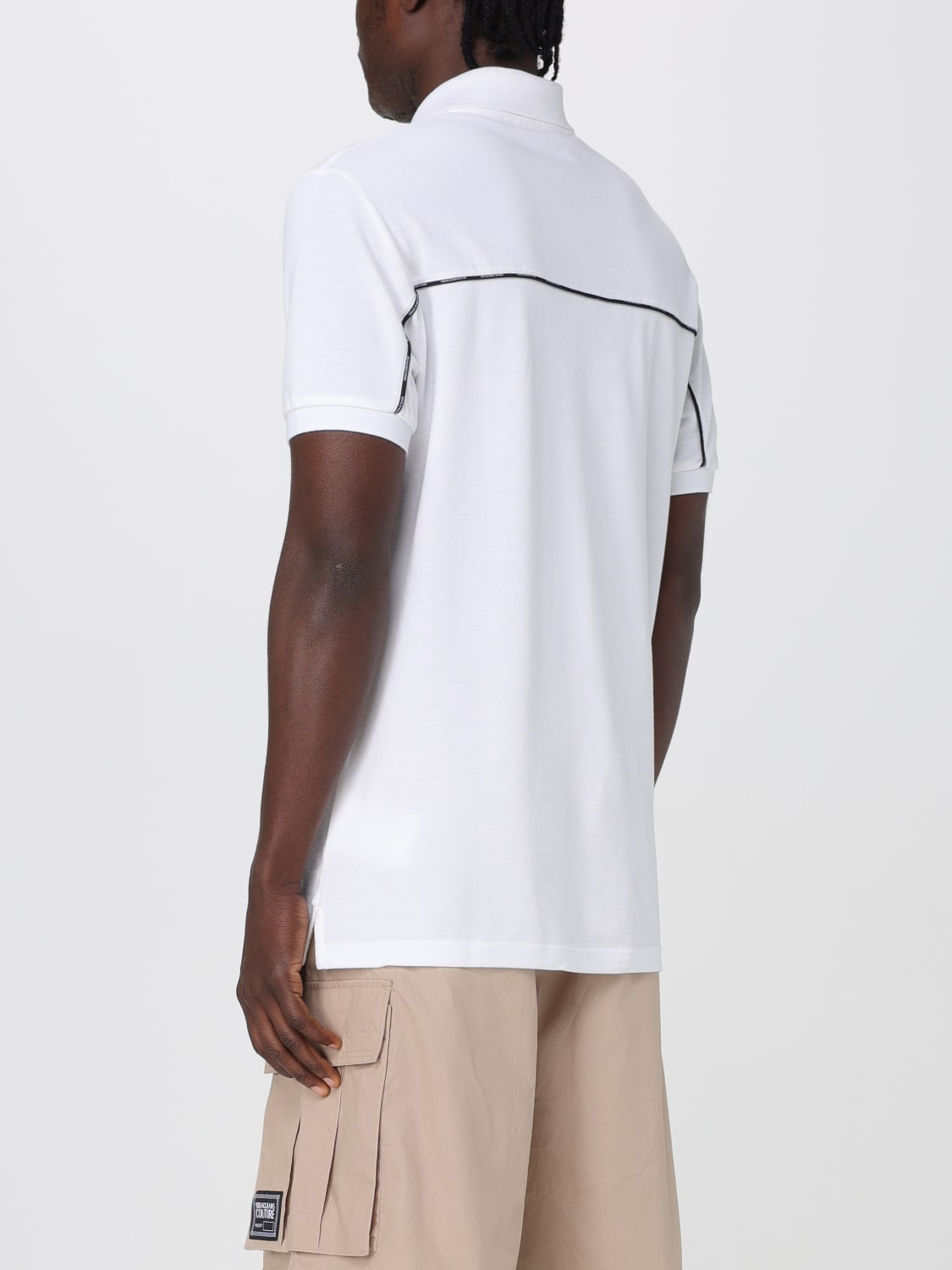 VERSACE JEANS COUTURE：ポロシャツ メンズ - ホワイト | GIGLIO