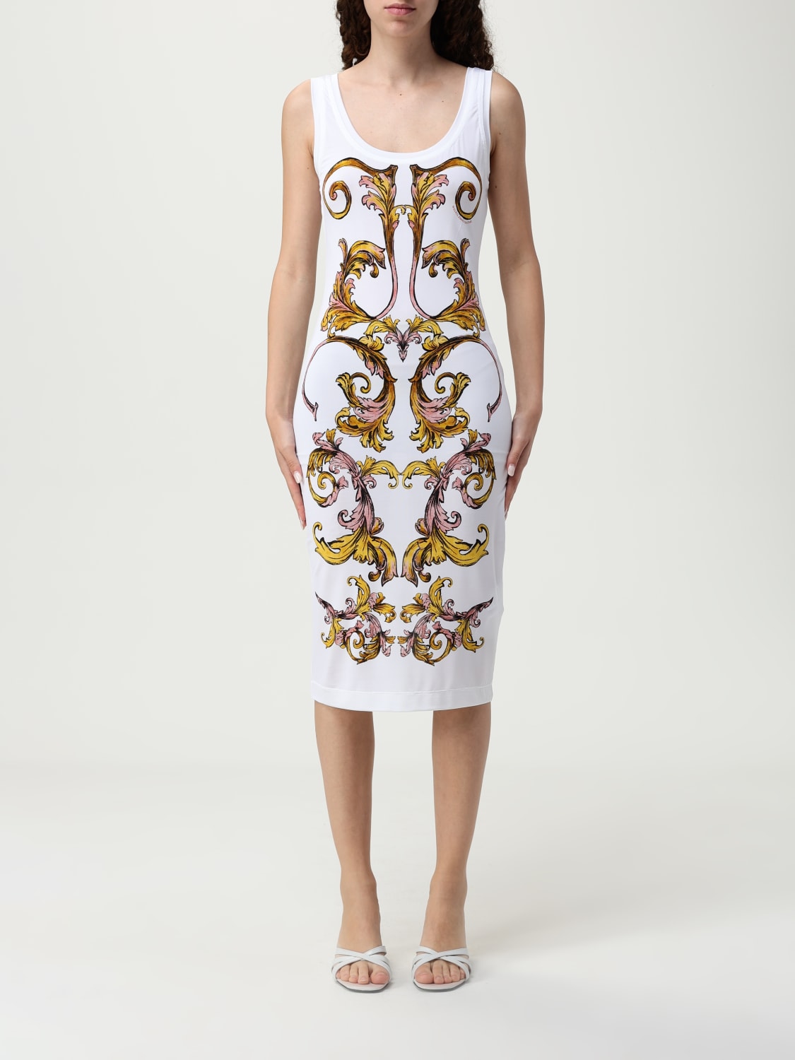 VERSACE JEANS COUTURE VESTIDO: Vestido mujer Versace Jeans Couture, Blanco - Img 1