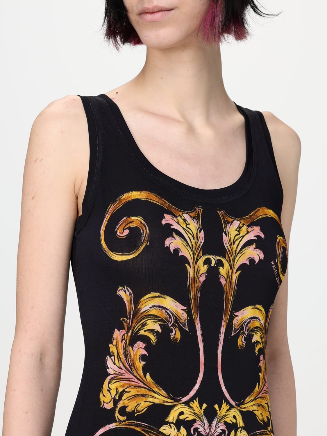 VERSACE JEANS COUTURE VESTIDO: Vestido mujer Versace Jeans Couture, Negro - Img 3