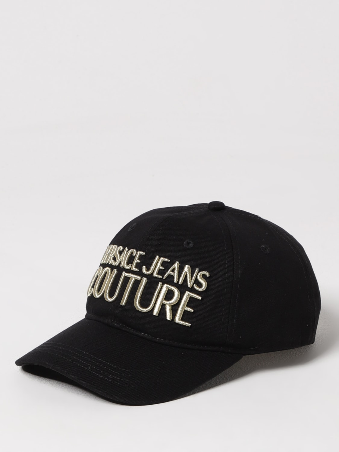 VERSACE JEANS COUTURE HAT: Hat men Versace Jeans Couture, Black - Img 1