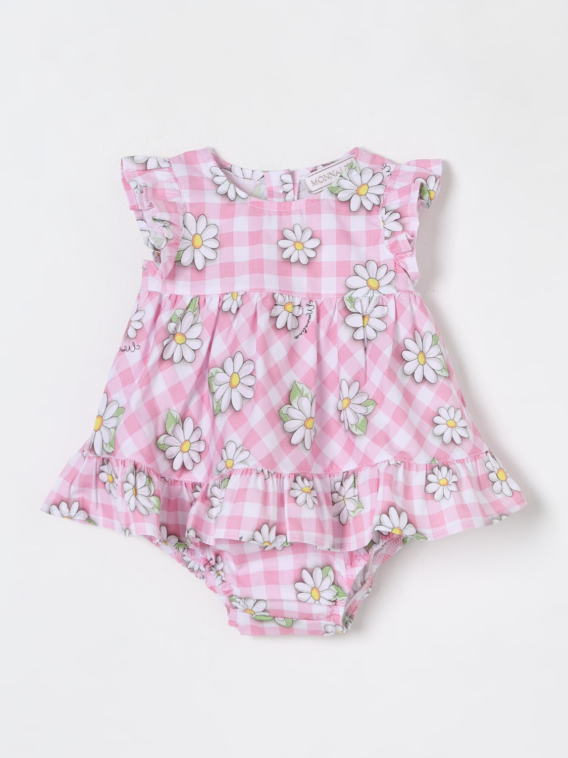 MONNALISA ROMPER: Romper kids Monnalisa, Pink - Img 1