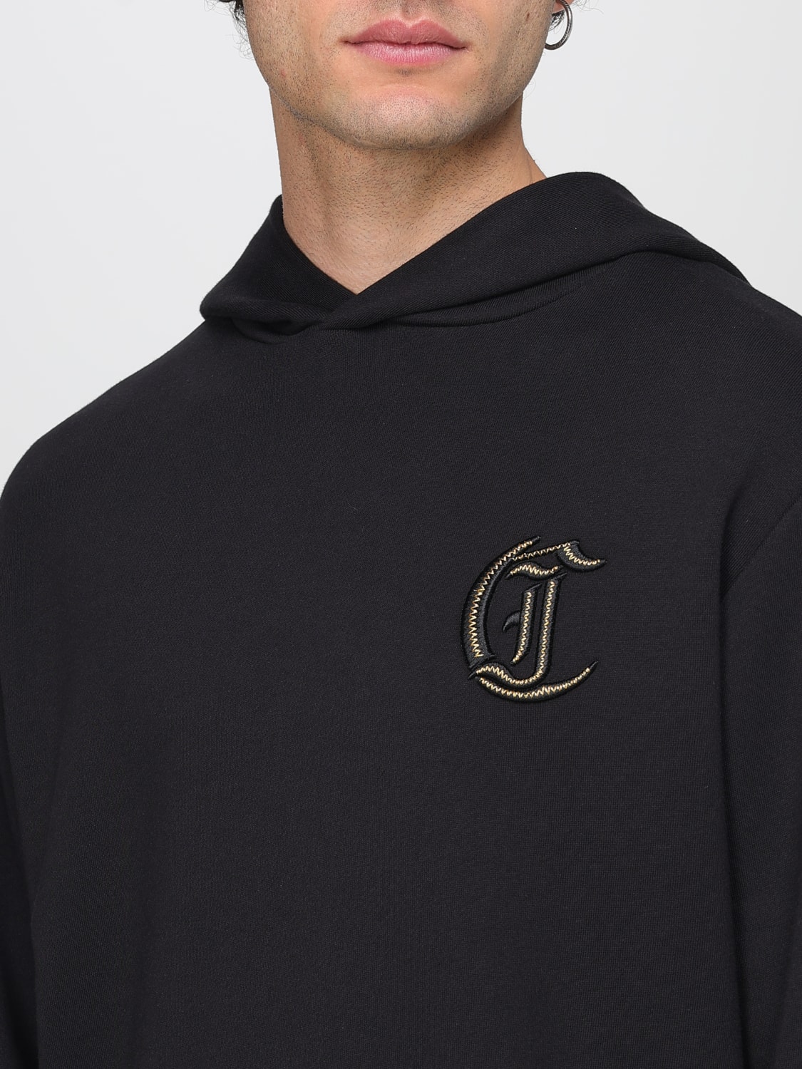 JUST CAVALLI SWEATSHIRT: Sweatshirt men Just Cavalli, Black - Img 3