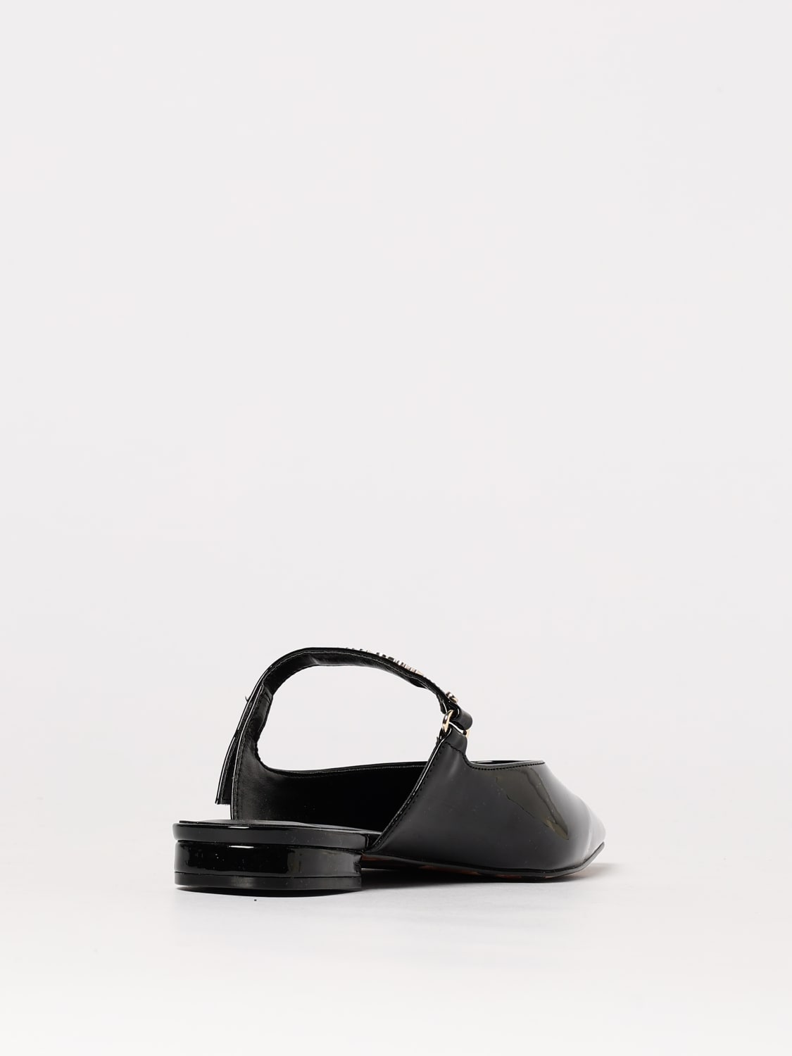 JUST CAVALLI: Flat sandals woman - Black | Just Cavalli