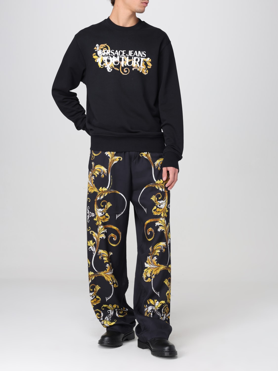 VERSACE JEANS COUTURE HOSE: Hose herren Versace Jeans Couture, Bunt - Img 2