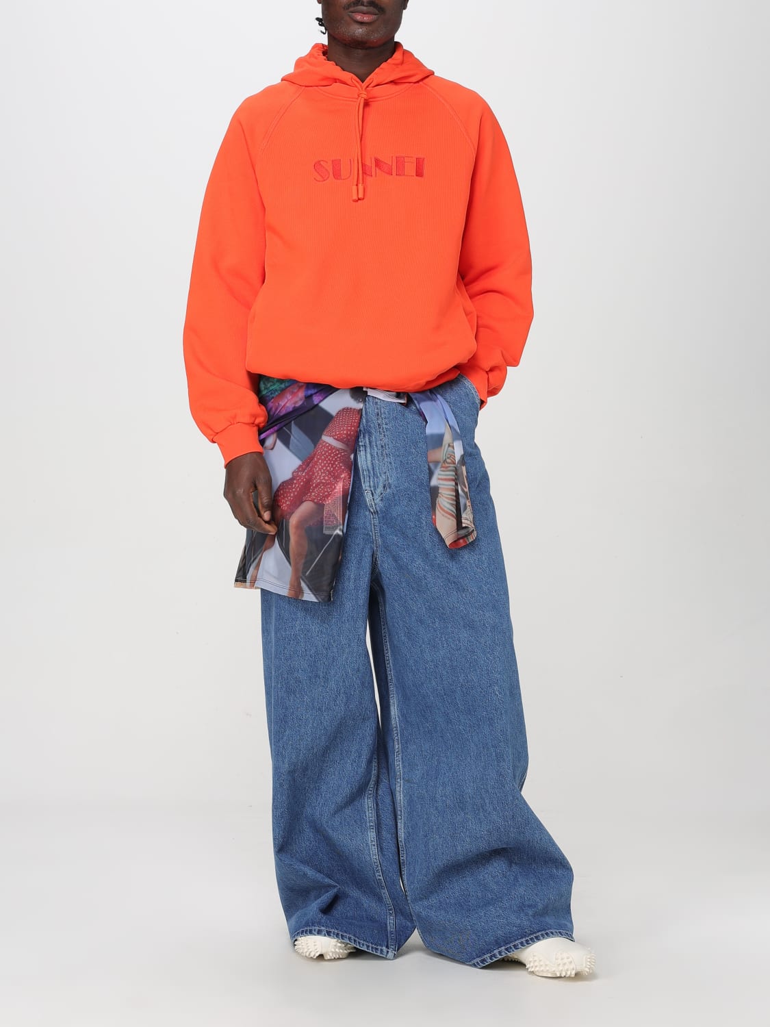 SUNNEI SWEATSHIRT: Sweatshirt men Sunnei, Orange - Img 2