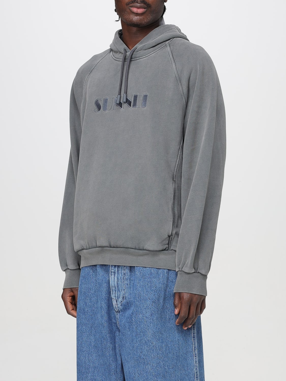 SUNNEI SWEATSHIRT: Sweatshirt men Sunnei, Grey - Img 4
