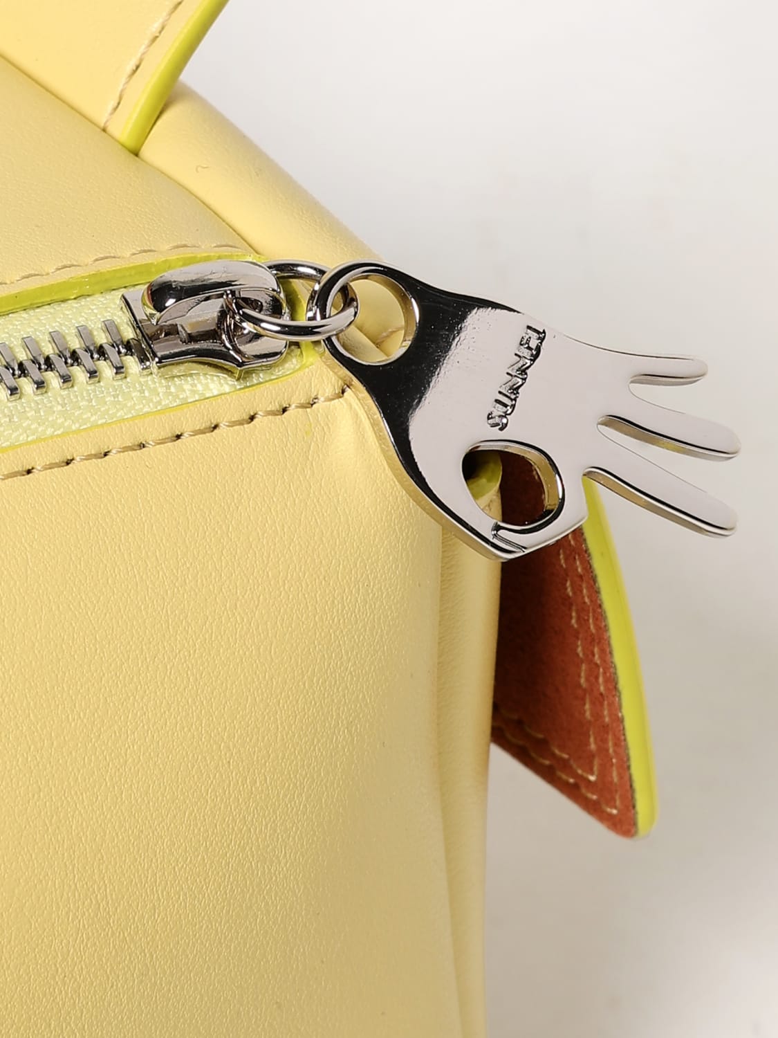 SUNNEI MINI BAG: Crossbody bags woman Sunnei, Yellow - Img 4