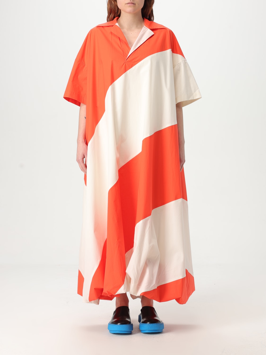 ワンピース SUNNEI Woman Dress Orange RTWWDRE029 8262 SUNNEI: Dress woman - Orange | Sunnei dress RTWWDRE029