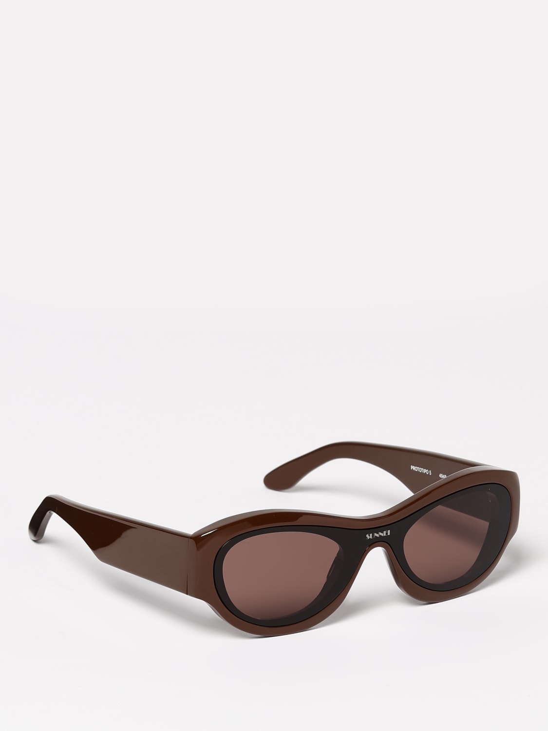 SUNNEI SUNGLASSES: Sunglasses woman Sunnei, Brown - Img 1