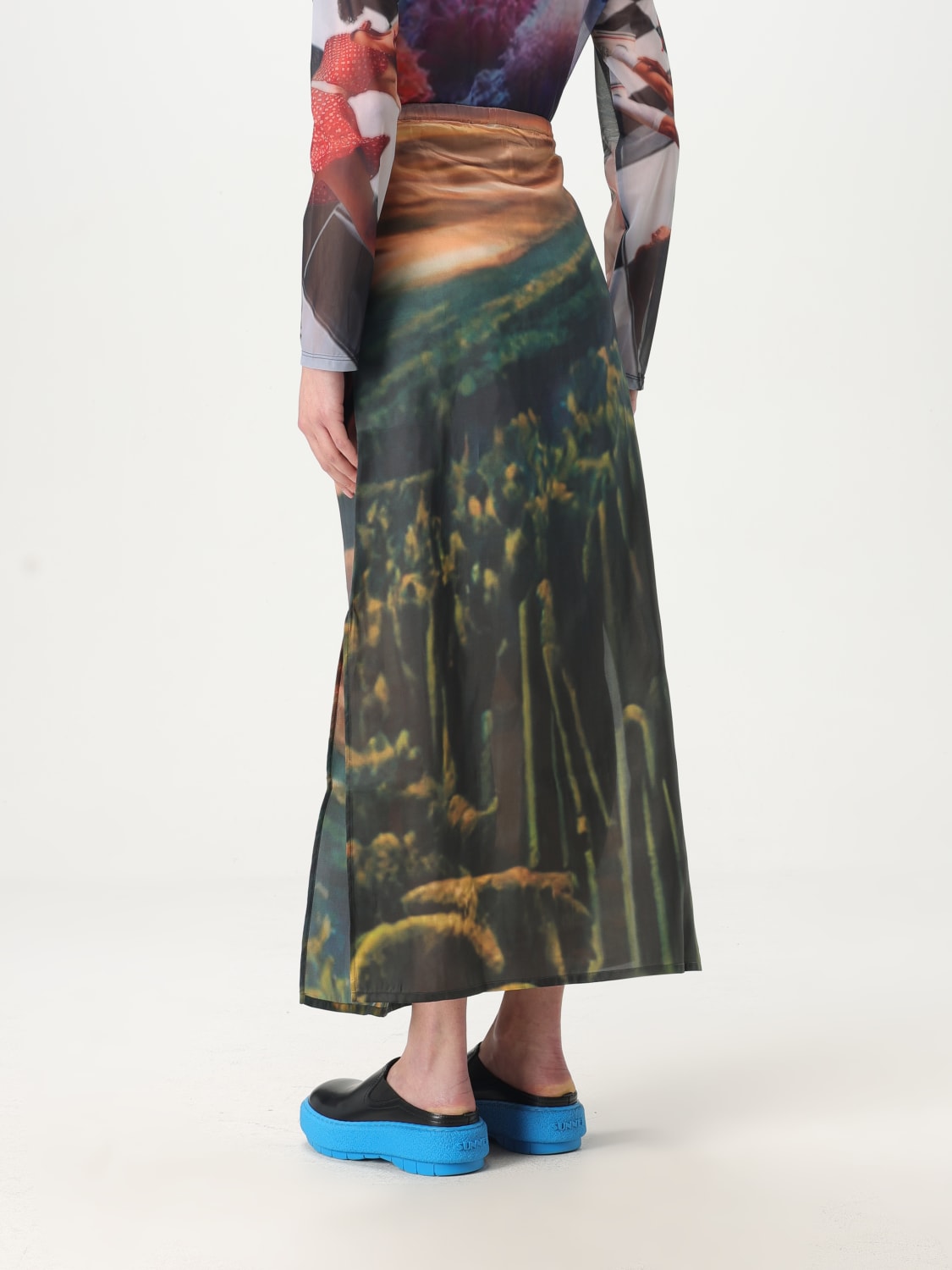 SUNNEI JUPE: Jupe femme Sunnei, Multicolore - Img 3