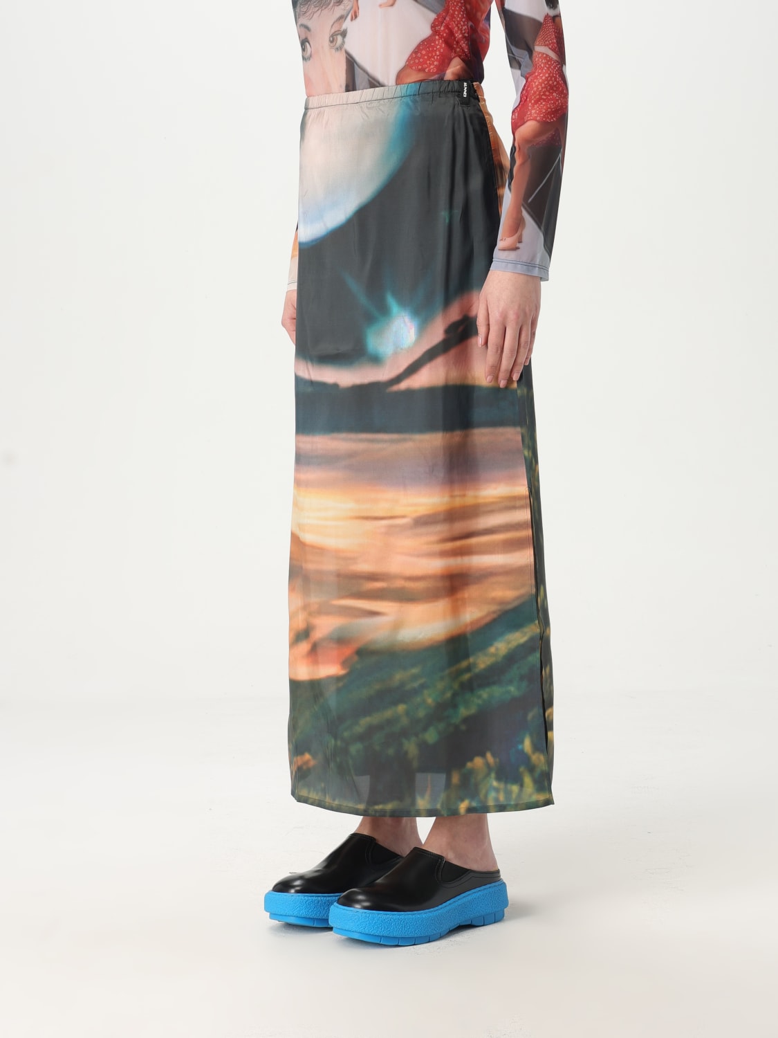 SUNNEI JUPE: Jupe femme Sunnei, Multicolore - Img 4