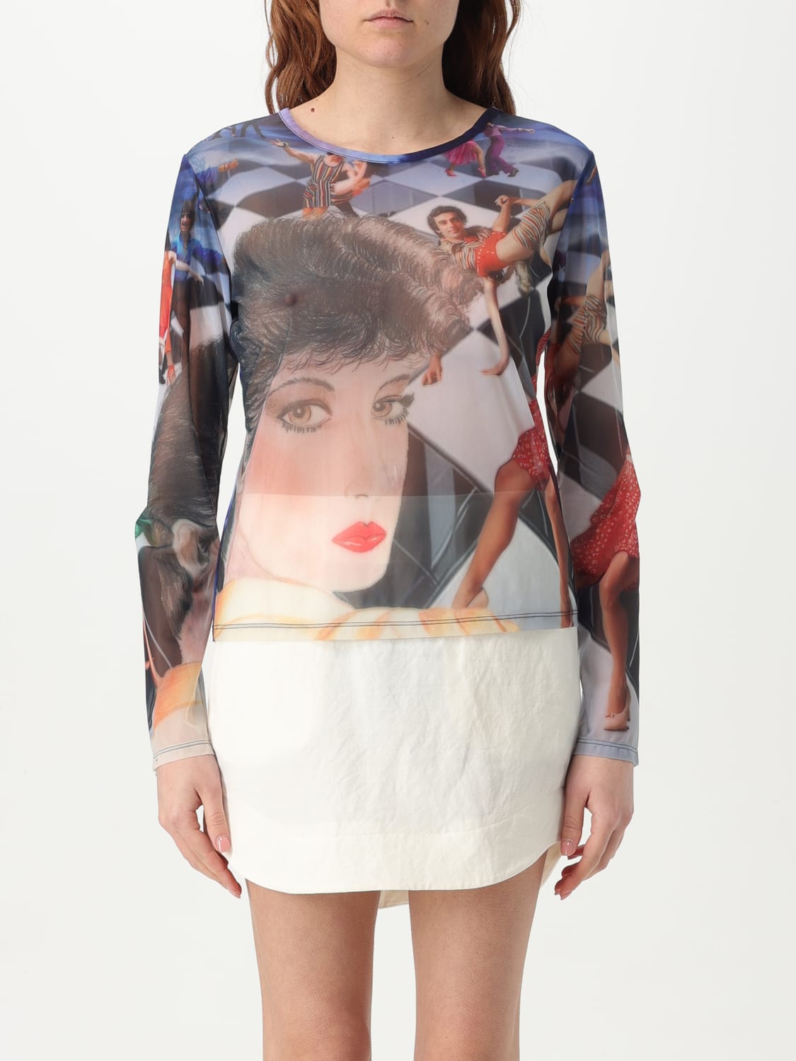 SUNNEI T-SHIRT: T-shirt damen Sunnei, Bunt - Img 1