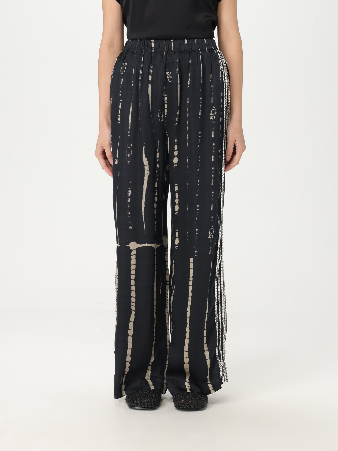 MES DEMOISELLES PANTS: Pants woman Mes Demoiselles, Black - Img 1