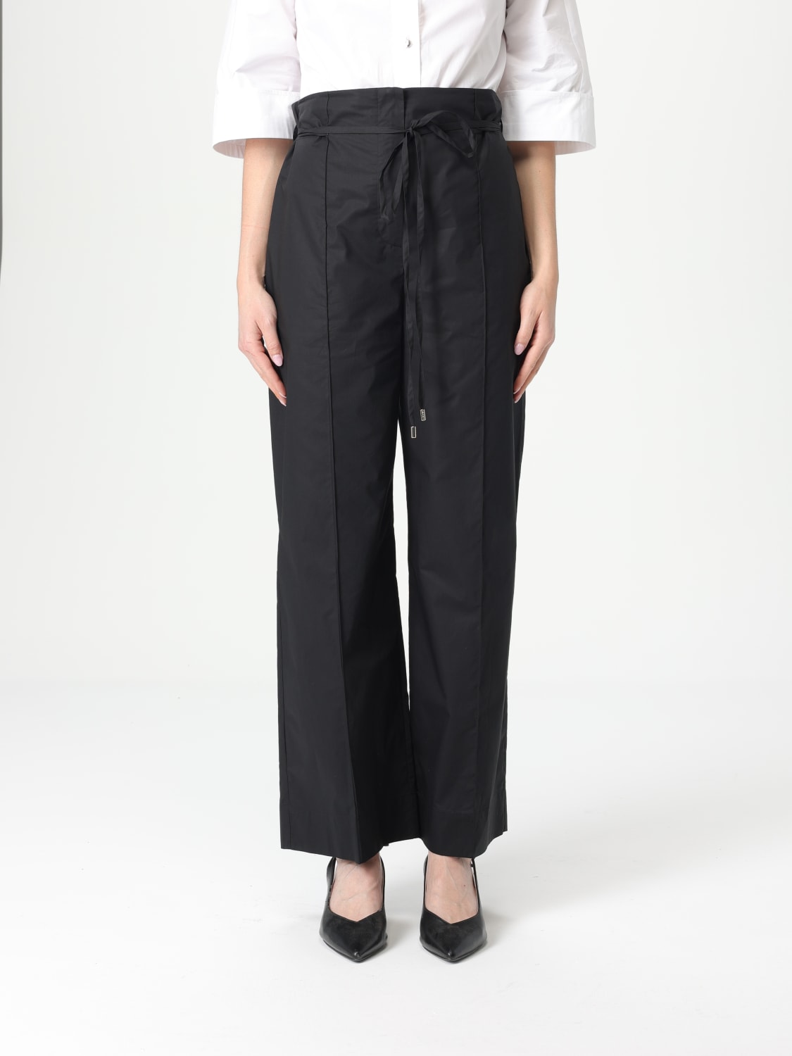 パンツ LIU JO Woman Pants Black CA5297TS246 22222 LIU JO: Pants woman - Black | Liu Jo pants CA5297TS246