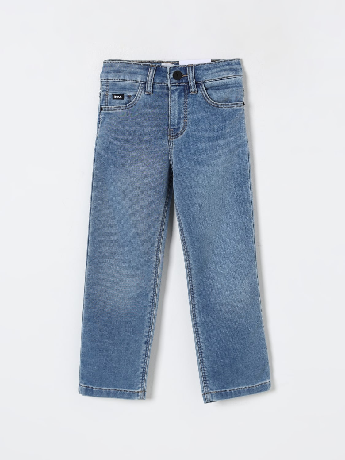 BOSS JEANS: Vaquero niños Boss, Denim - Img 1