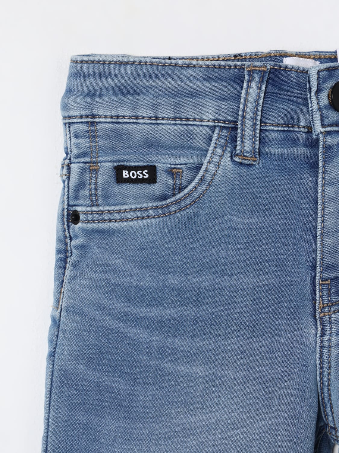 BOSS JEANS: Vaquero niños Boss, Denim - Img 3