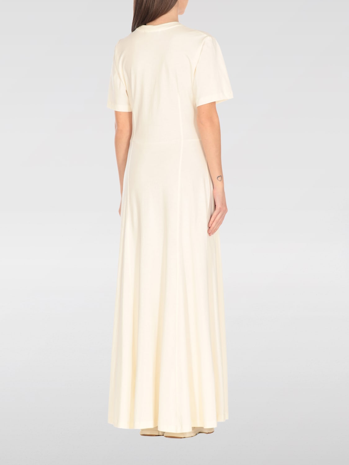 ワンピース MSGM Woman Dress Ivory 3841MDA74257002 02 MSGM Woman Dress Ivory 3841MDA74257002 02 (MSGM/ワンピース