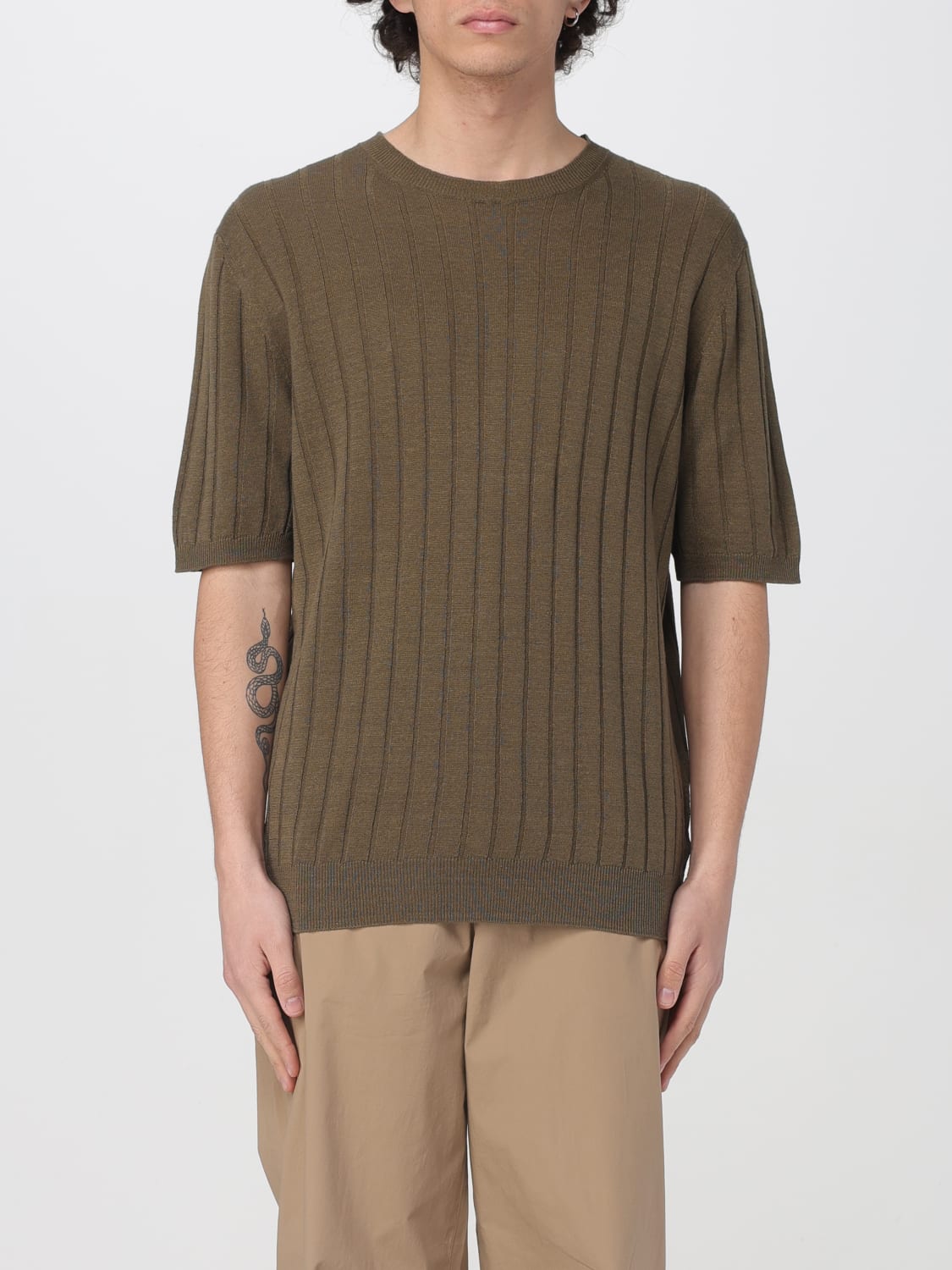 Tシャツ・カットソー BOGLIOLI Men T-shirt Blue 91555SB580 80780 BOGLIOLI: T-shirt men - Green | Boglioli t-shirt 91555SB580