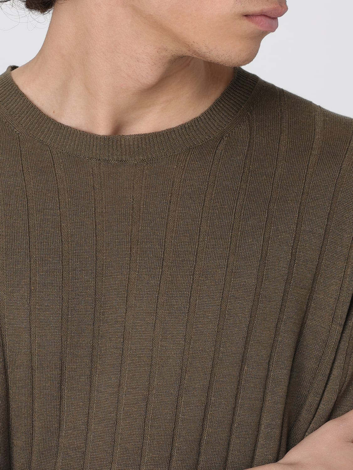 BOGLIOLI: T-shirt men - Green | Boglioli t-shirt 91555SB580