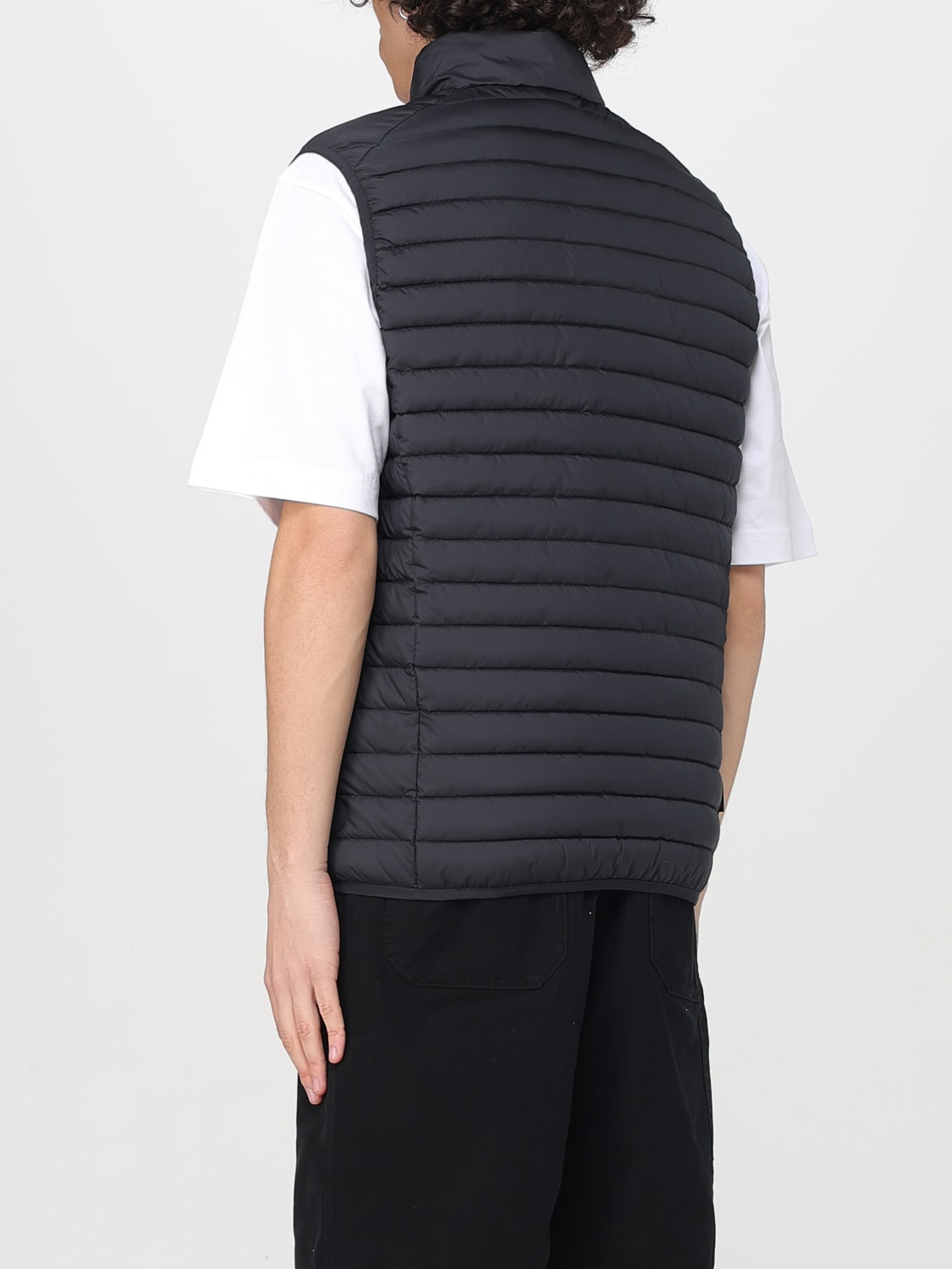 SAVE THE DUCK 西装马甲: 外套 男士 Save The Duck, 黑色 - Img 2