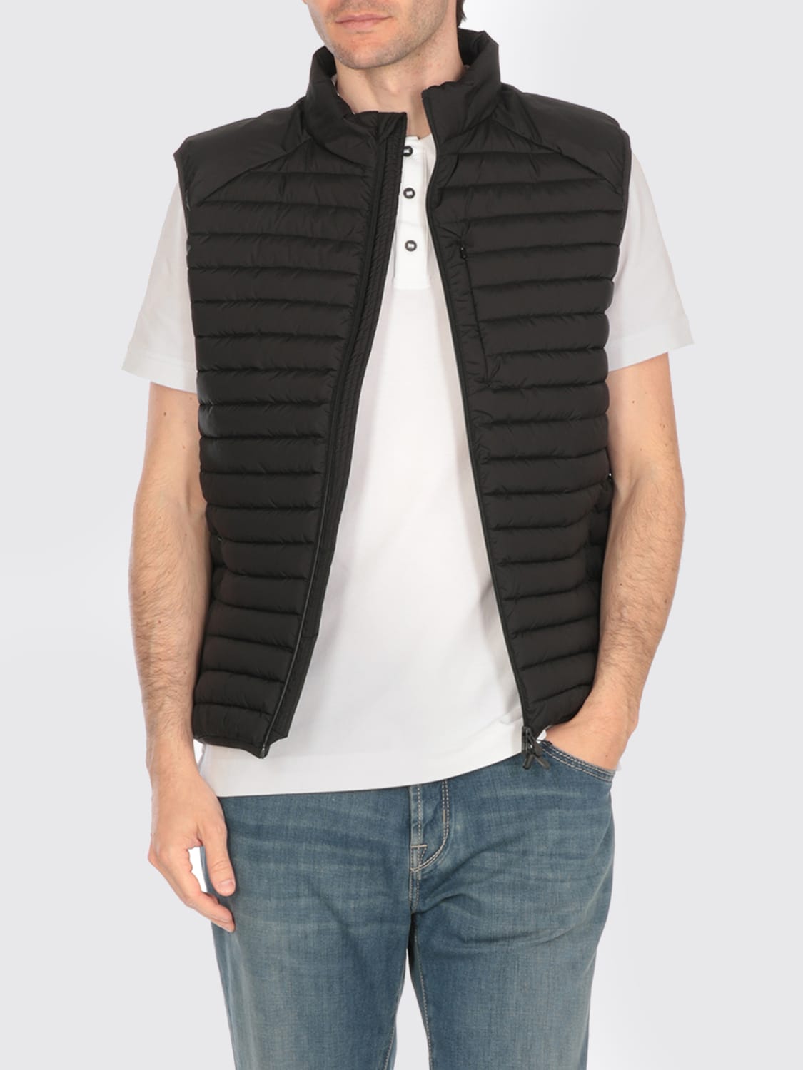 SAVE THE DUCK SUIT VEST: Jacket men Save The Duck, Blue - Img 3