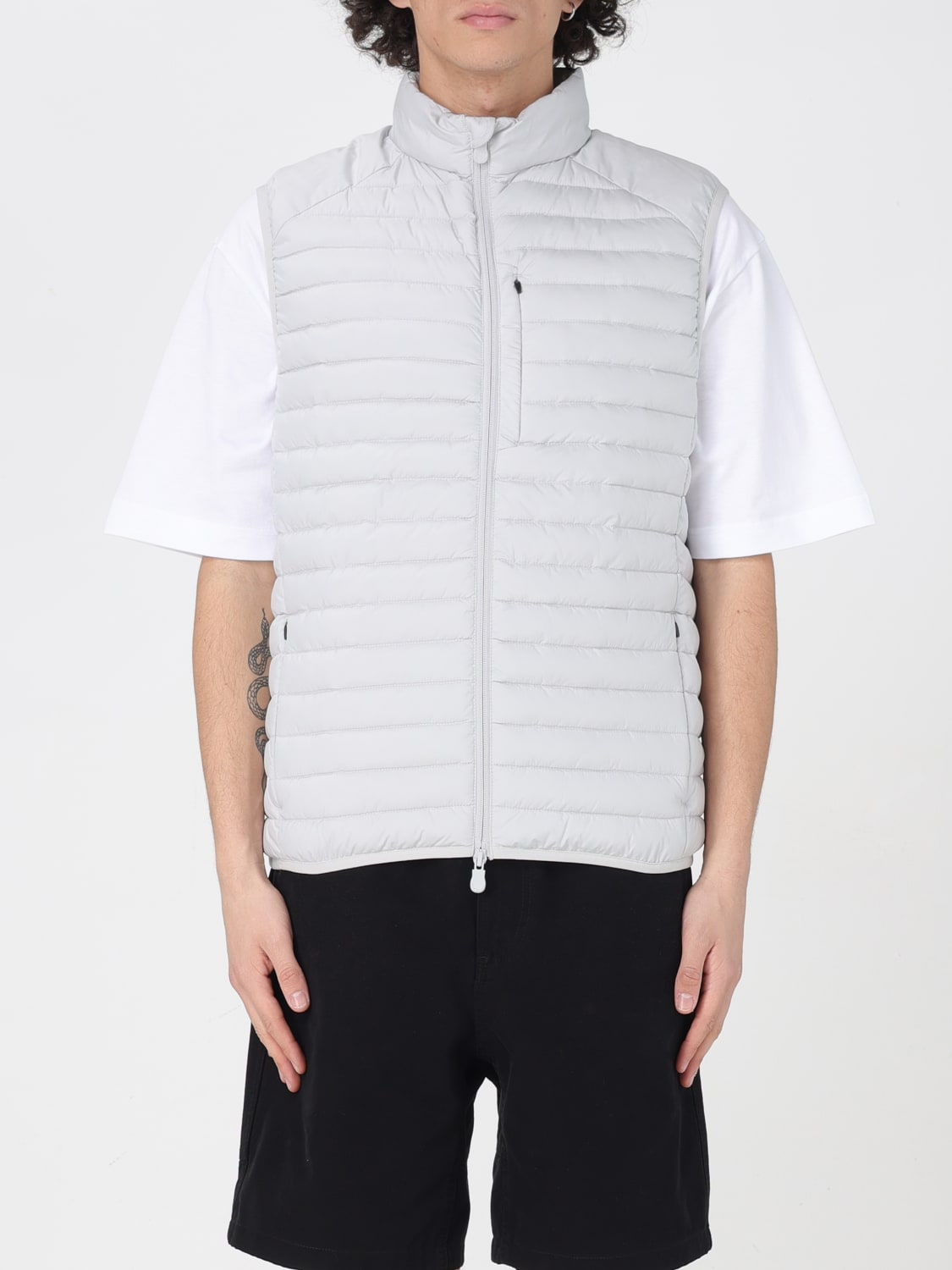 SAVE THE DUCK SUIT VEST: Jacket men Save The Duck, Grey - Img 1