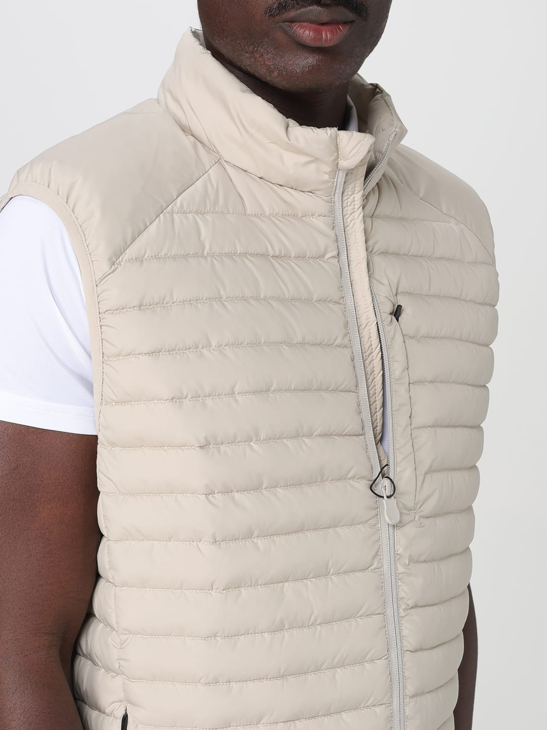 SAVE THE DUCK SUIT VEST: Jacket men Save The Duck, Beige - Img 4