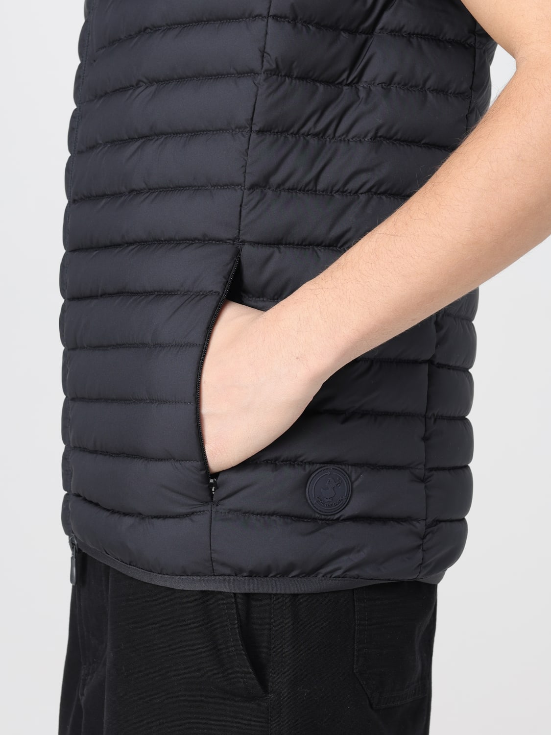 SAVE THE DUCK SUIT VEST: Jacket men Save The Duck, Black 1 - Img 4