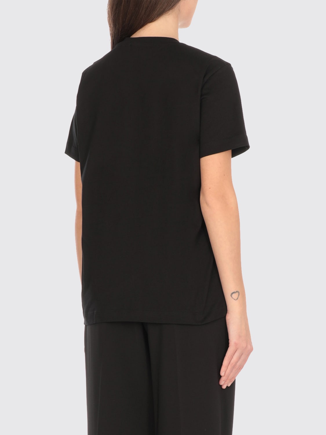 Tシャツ・カットソー MSGM Woman T-Shirt Black 3441MDM510G237002 99 MSGM: T-shirt woman - Black | MSGM t-shirt 3441MDM510G237002