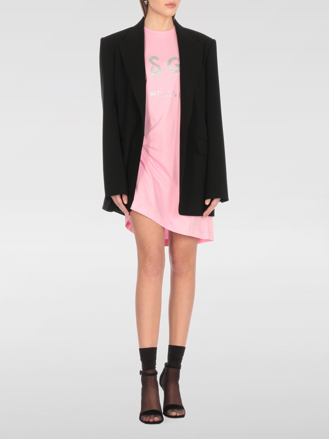 MSGM DRESS: Dress woman MSGM, Pink - Img 2