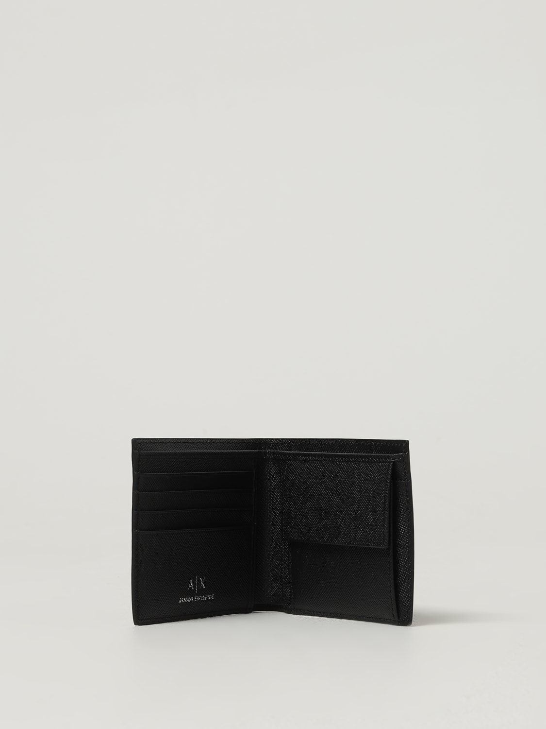 ARMANI EXCHANGE WALLET: Wallet men Armani Exchange, Black - Img 2