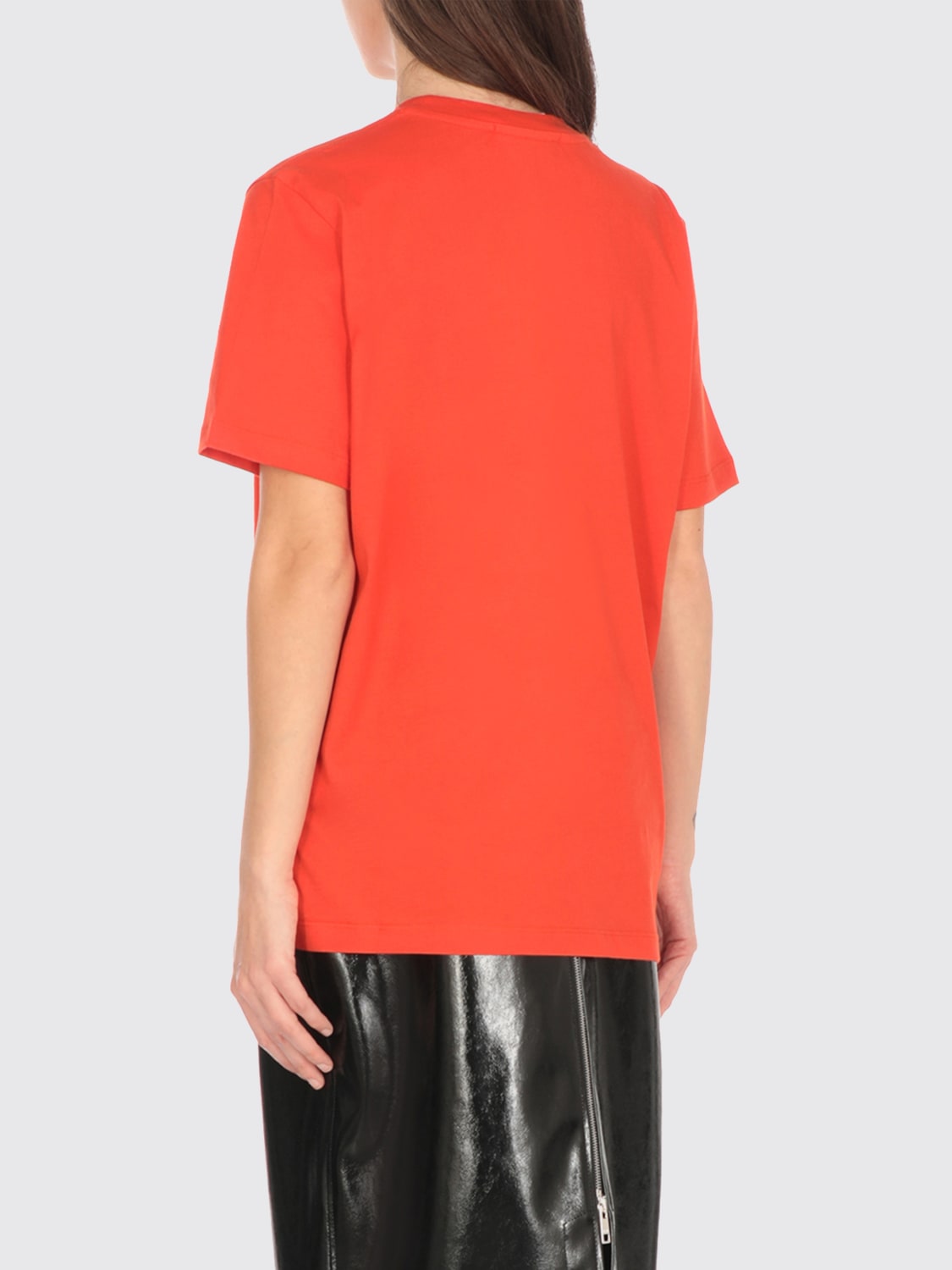 Tシャツ・カットソー MSGM Woman T-Shirt Orange 3841MDM510257002 17 MSGM: T-shirt woman - Orange | MSGM t-shirt 3841MDM510257002
