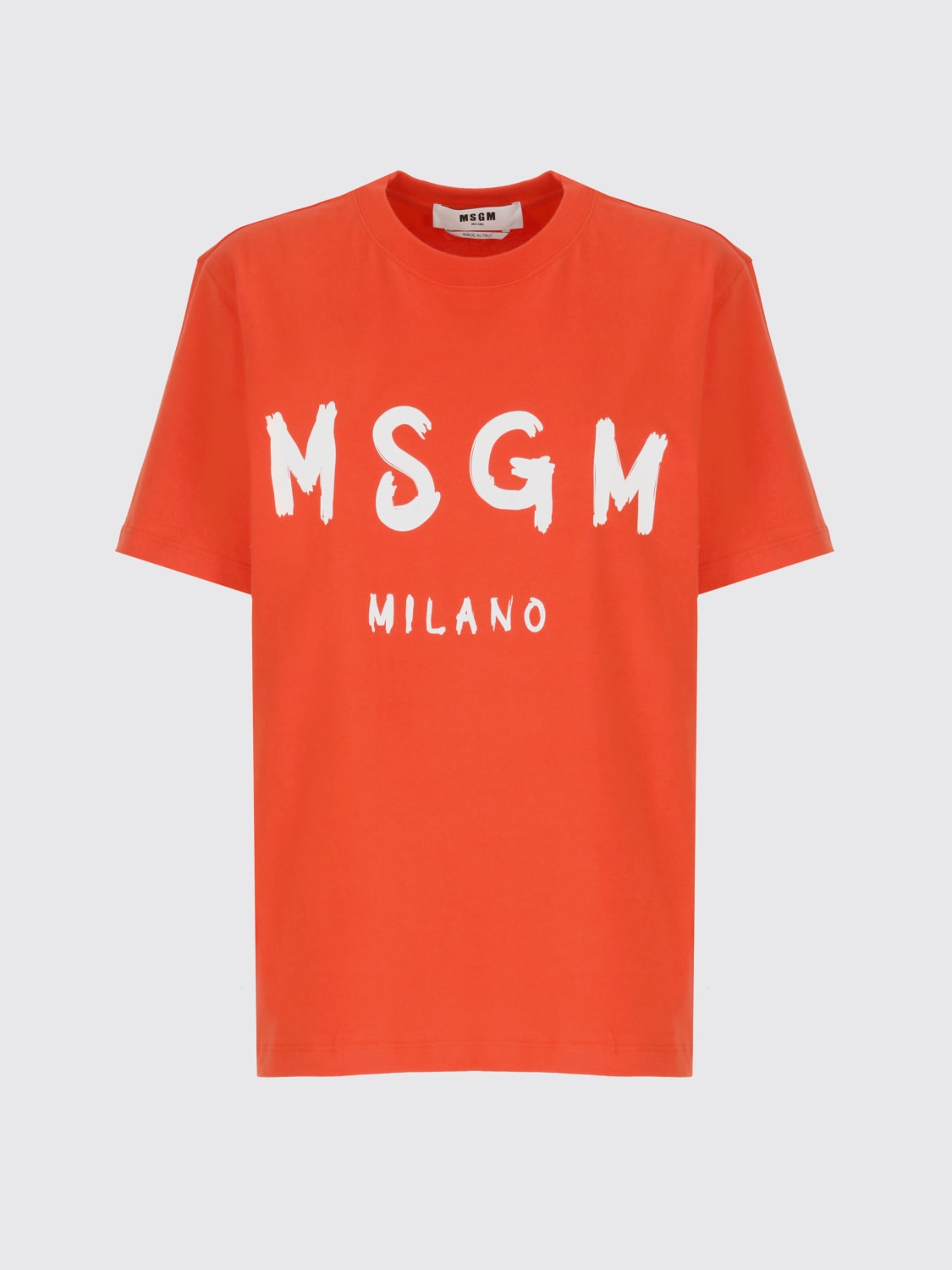 Tシャツ・カットソー MSGM Woman T-Shirt Orange 3841MDM510257002 17 MSGM: T-shirt woman - Orange | MSGM t-shirt 3841MDM510257002