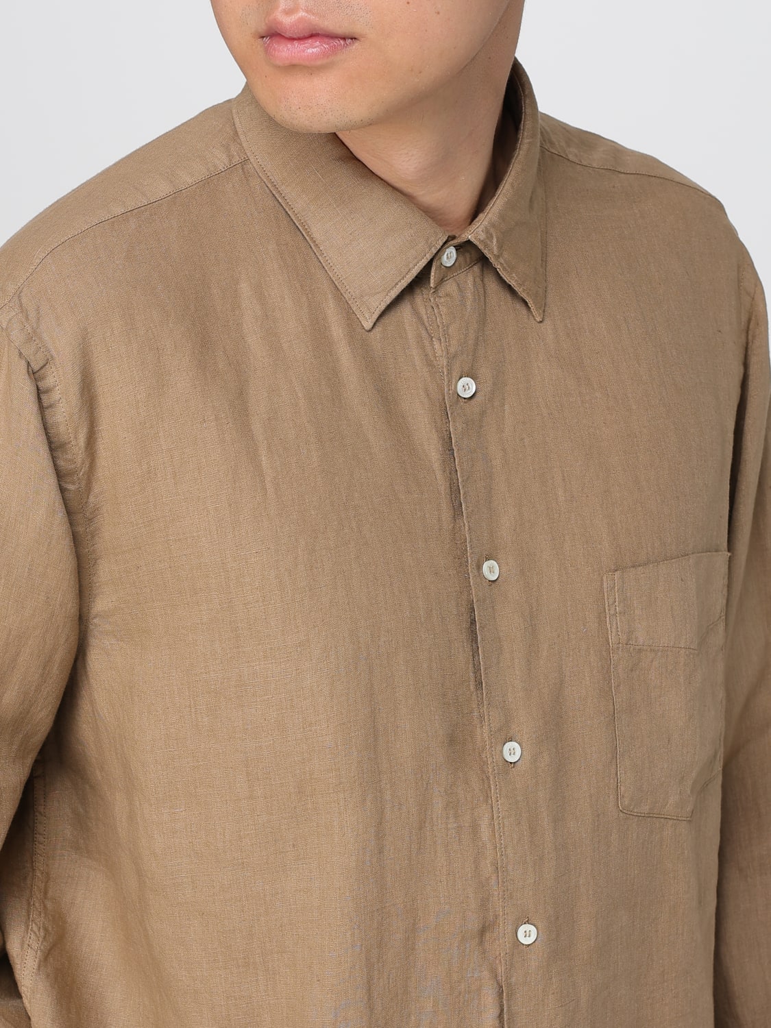 ASPESI HEMD: Hemd herren Aspesi, Braun - Img 3