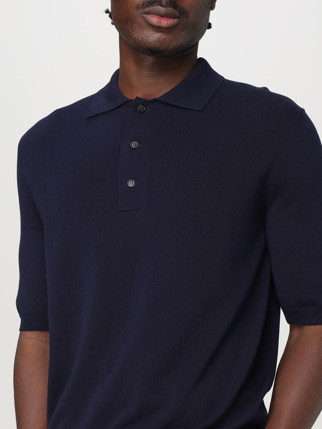 ZANONE POLO: Polo homme Zanone, Bleu - Img 3