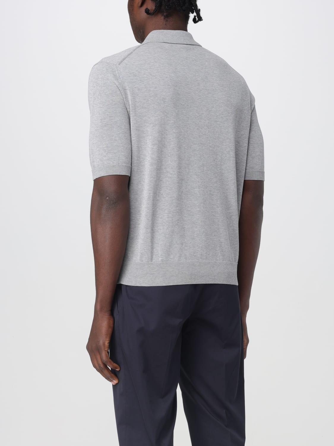ZANONE POLO SHIRT: Polo shirt men Zanone, Grey - Img 2