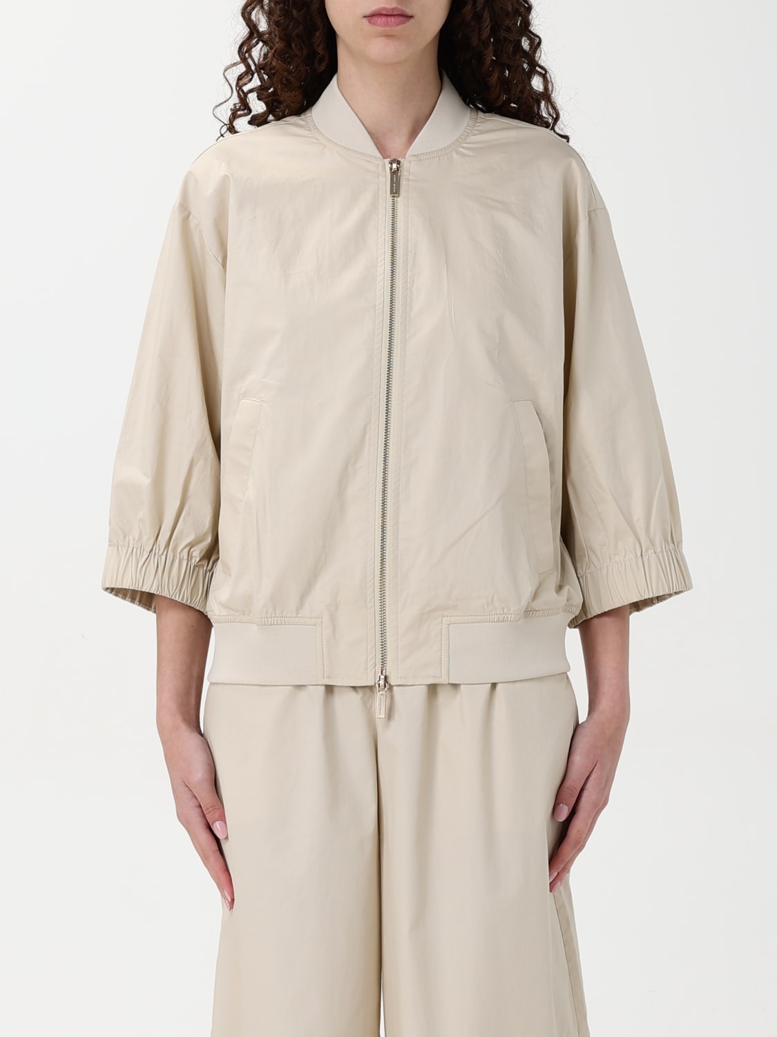 ジャケット ARMANI EXCHANGE Woman Jacket Yellow Cream XW000472AF12812 ARMANI EXCHANGE: Jacket woman - Yellow Cream | Armani