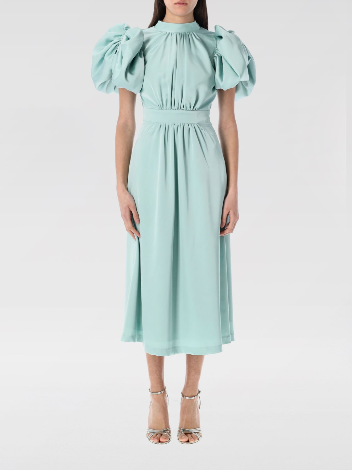 ROTATE DRESS: Dress woman Rotate, Blue - Img 1