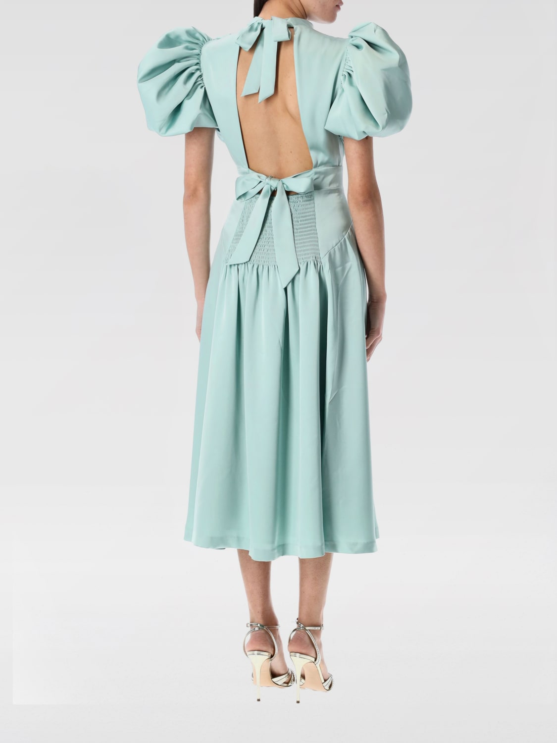 ROTATE DRESS: Dress woman Rotate, Blue - Img 2