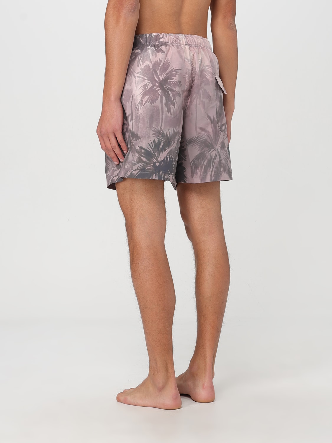 PALM ANGELS COSTUME: Costume da bagno boxer Palm Angels, Beige - Img 2