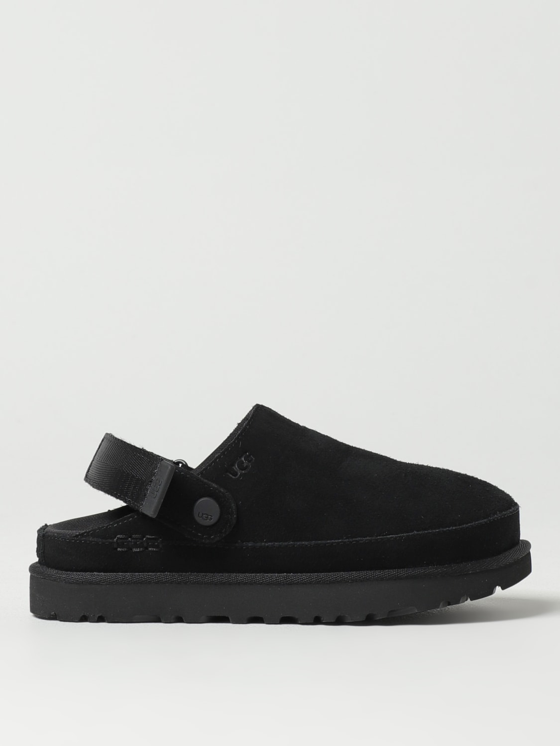 UGG SHOES: Flat ankle boots woman UGG, Black - Img 1