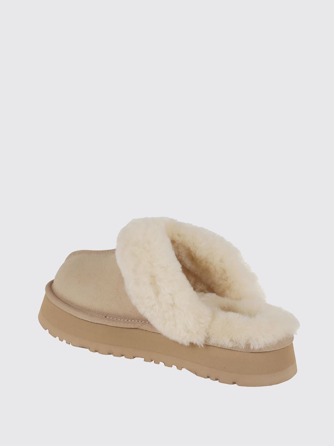 UGG ZAPATOS: Botines planos mujer UGG, Beige - Img 3